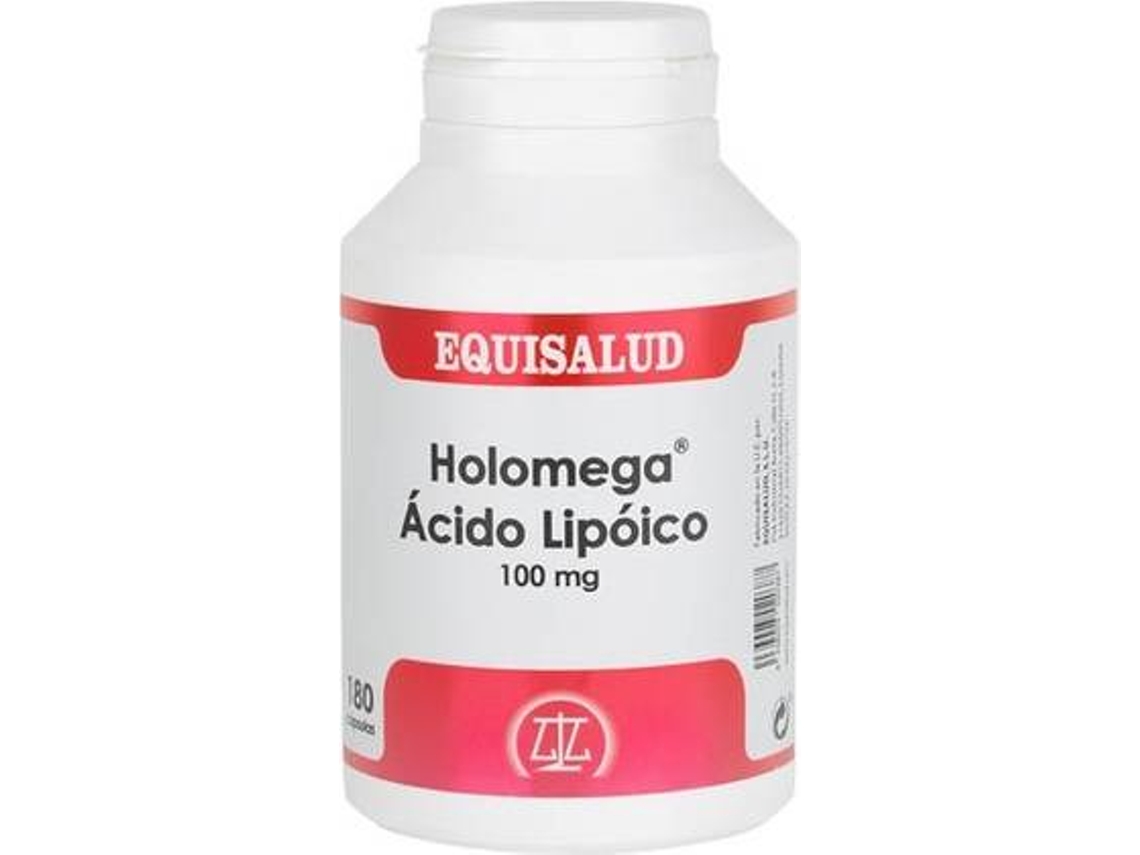Complemento Alimentar EQUISALUD Ácido Holomega Lipóico (180 cápsulas)