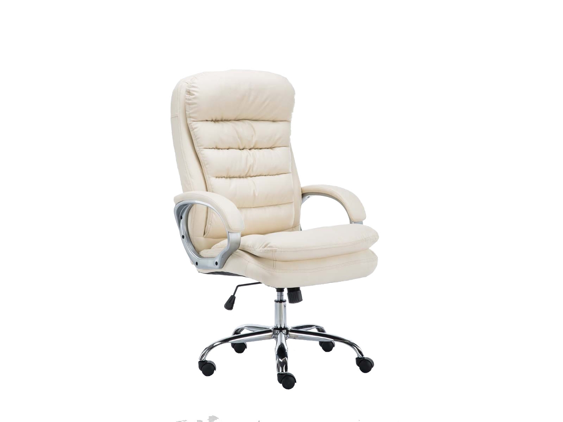 Silla De Oficina Vancouver XXL creme CLP