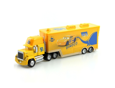 Disney pixar cars lightning mcqueen jackson storm mack uncle truck 1:55 diecast model alloy car model toys for kid birthday gift