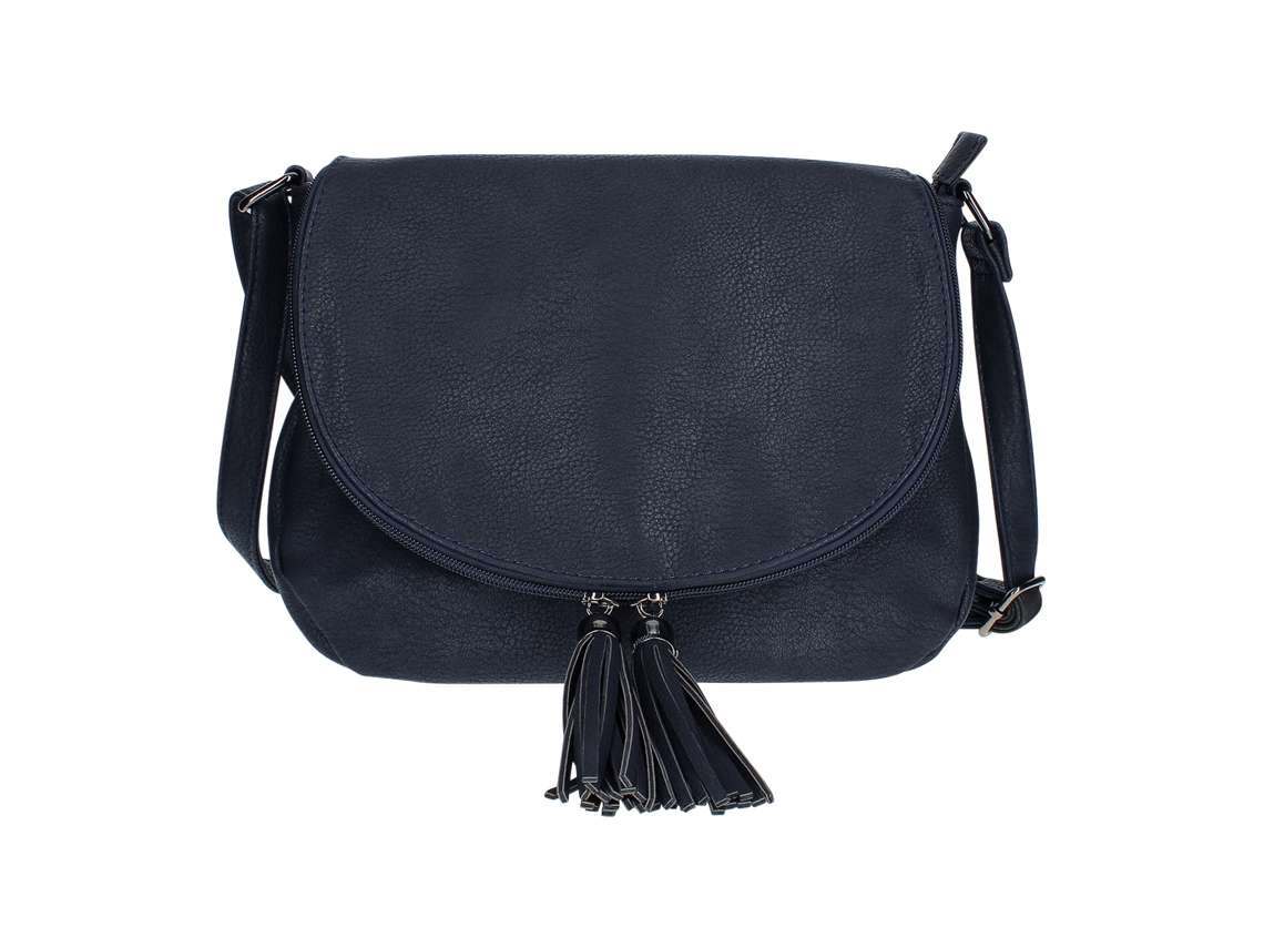 GALLANTRY Bolso bandolera con cierre de cremallera Azul oscuro