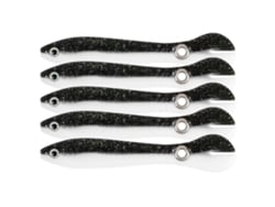 2026rebe-5pcs 10cm 6g Señuelos De Pesca Suaves Bait Biónico Loach Paddle Tail Swimbaits Para Bass Trout