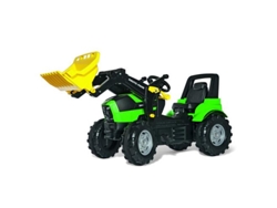 Tractor Deutz Agrotron ROLLYTOYS Farmtrac con Pala Cargadora
