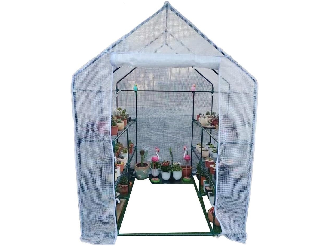 Mini Estufa De Jardim Em Plástico Pvc, Cobertura Portátil Para Uso Externo.