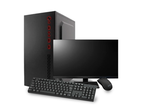 Pc Completo Oficina ECOPRO i124-22 - Intel i5 12400 - Monitor 22 & Periféricos AURES GAMING REVOLUTION