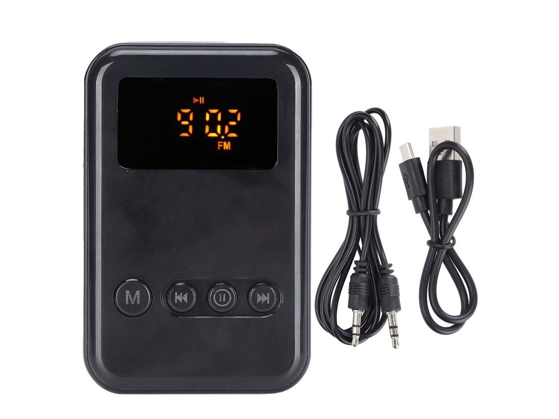 Adaptador Inalámbrico Bluetooth 5.0 2 En 1 Con Ranura Para Datos, Audio Y Tarjeta De Memoria Para Ordenador.
