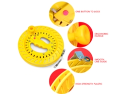 Enrollador De Hilo Para Palomitas De Maíz Con Línea De Vuelo Y Mango Ergonómico - Accesorio Para Palomitas De Maíz Al Aire Libre