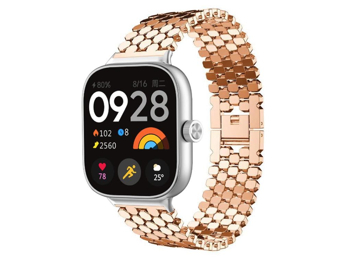 Pulsera para Xiaomi Band 9 Pro / 8 Pro - Metal - Textura de escamas de pez