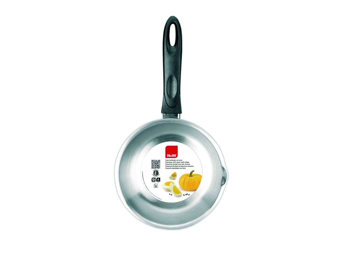 Cazo Inox Con Pico 18% 18 Cms. IBILI Ref. Ib665218