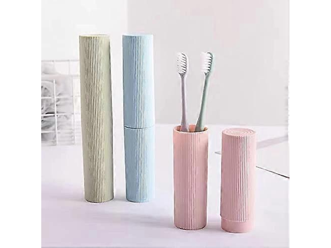 Soporte Para Cepillo De Dientes, Caja Para Viaje, Cepillo De Dientes Y Pasta De Dientes, 3 Unidades Rosewell