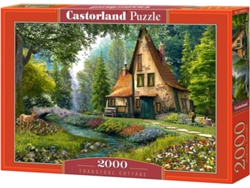 Puzzle CASTORLAND Toadstool cottage (2000 Piezas)