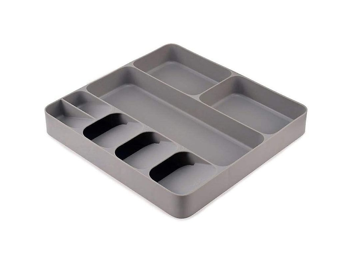 Organizador De Cajones De Cocina Para Cubiertos Con Compartimentos, Ángulos E Iconos.