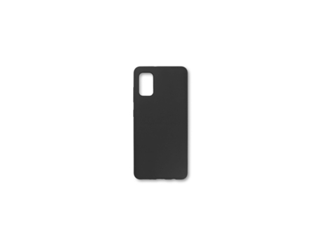 Funda para Samsung Galaxy A41 ESTUFF Microfibra Negro