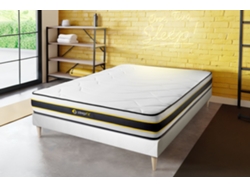 Somier Flexy Multiláminas Zonas SLEEPFIT Espuma con memoria Blanco (180x200)