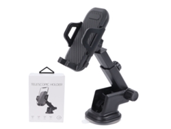 Soporte Para Teléfono De Coche Con Ventosa, Telescópico, Giratorio Y Estable Para Salpicadero Y Parabrisas.