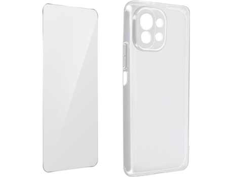Carcasa + Protector de Pantalla Xiaomi Mi 11 Lite AVIZAR PACK-360-CL-MI11L Transparente