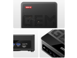 Mini PC con Windows 11 (compatible con 4K, dos puertos LAN de 2,5 GHz)