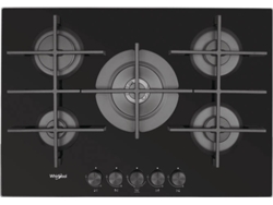 Placa de Gas WHIRLPOOL GOWL 728 NB (Gas Natural - 73 cm - Negro)