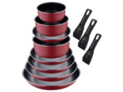 Juego de utensilios de cocina y cacerolas Bergner Click&cook