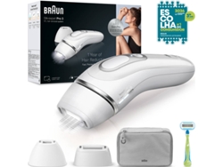 Depiladora Luz Pulsada BRAUN Silk Expert S3 Pl3122 1Un (IPL - Multi-zonas - Corriente)