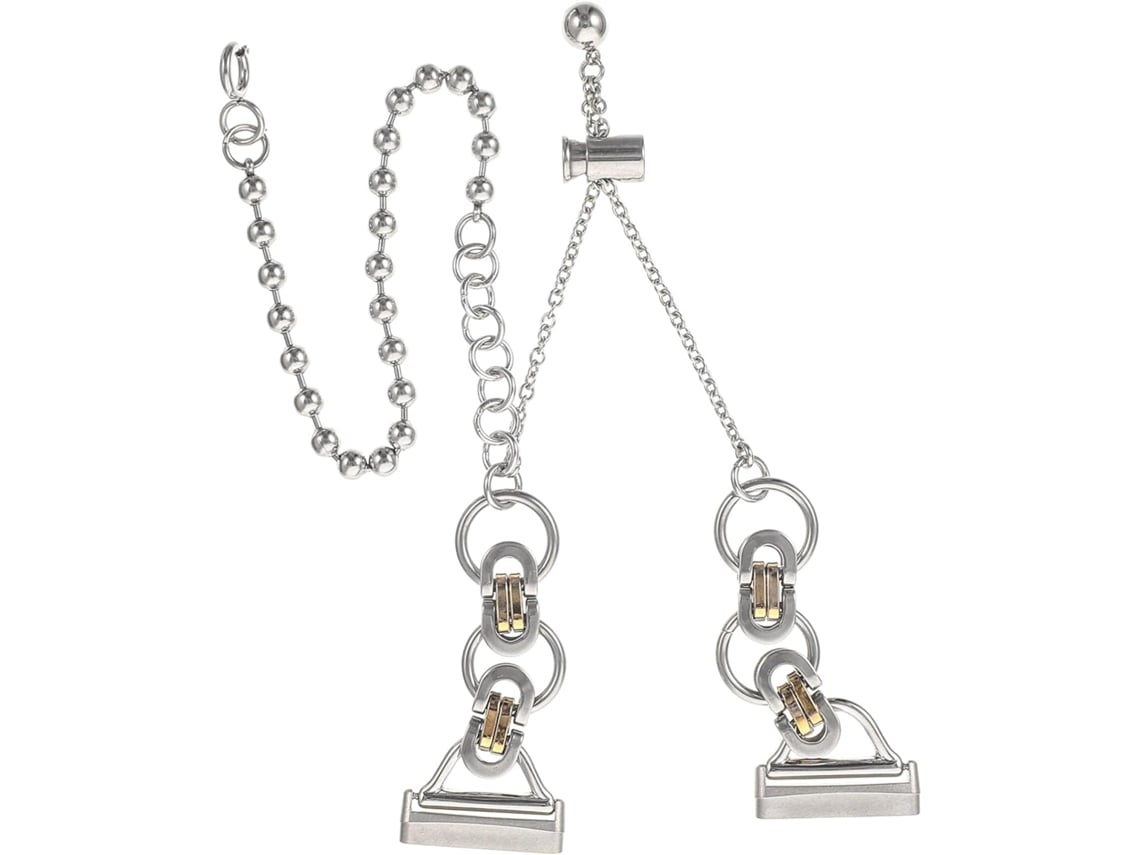Pulsera De Reloj De Acero Inoxidable Nuobesty Para Sense, Ajustable, Elegante Cierre De Botón Para Todos