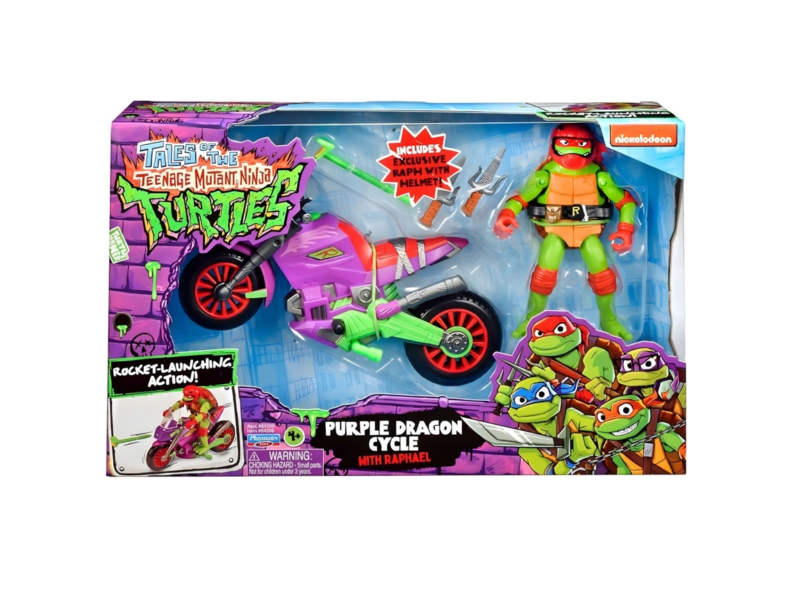 FAMOSAS Tortugas Ninja Mota do Dragão