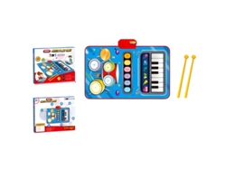 Szsmart 757-57b Alfombrilla Piano Musical Bebé Azul