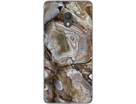 Carcasa Alcatel 1C (2019) TUMUNDOSMARTPHONE Mármol 14 Multicolor