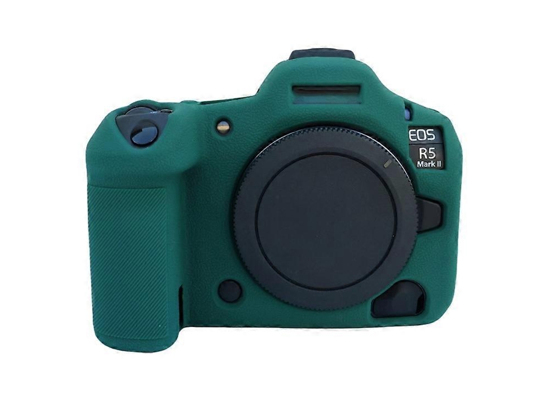 Funda protectora de silicona antiarañazos compatible con la cámara Canon EOS R5 Mark II