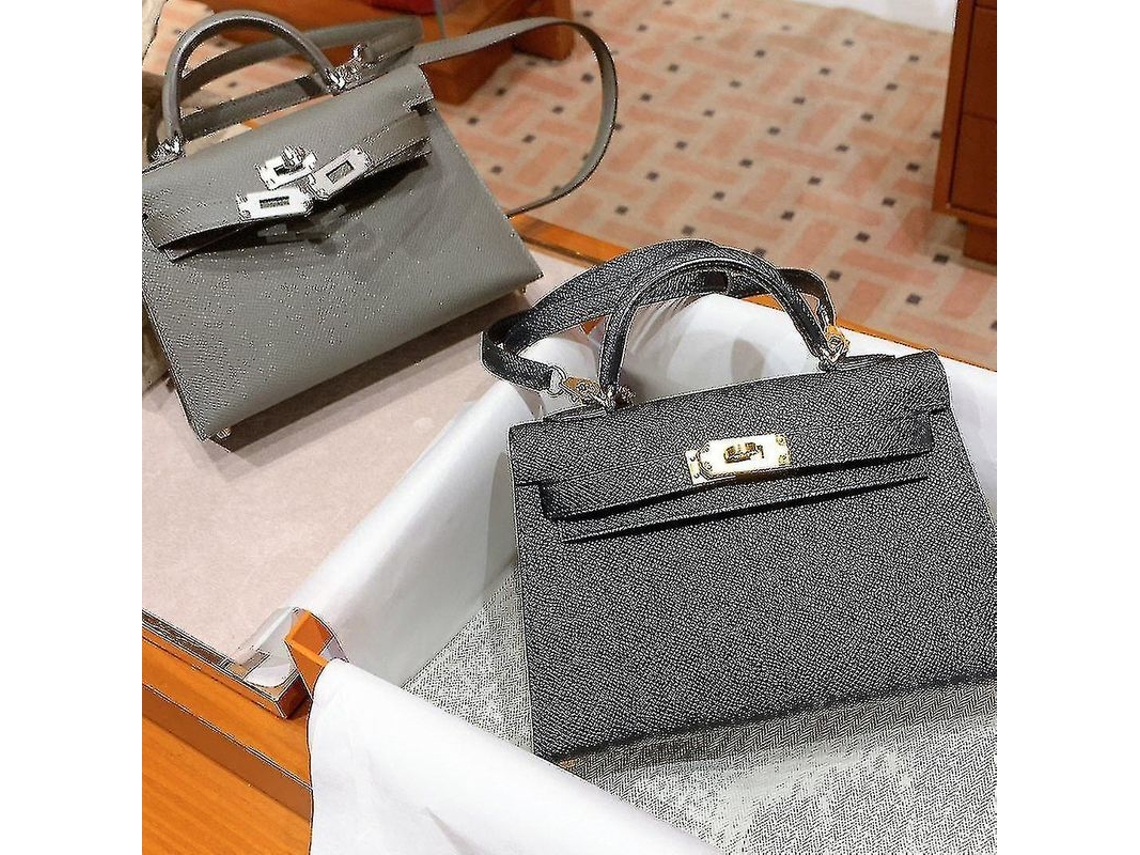 2026-bolso De Cuero Para Mujer Mini Kelly De Segunda Generación Con Cremallera Y Asa Suave Para Uso Diario