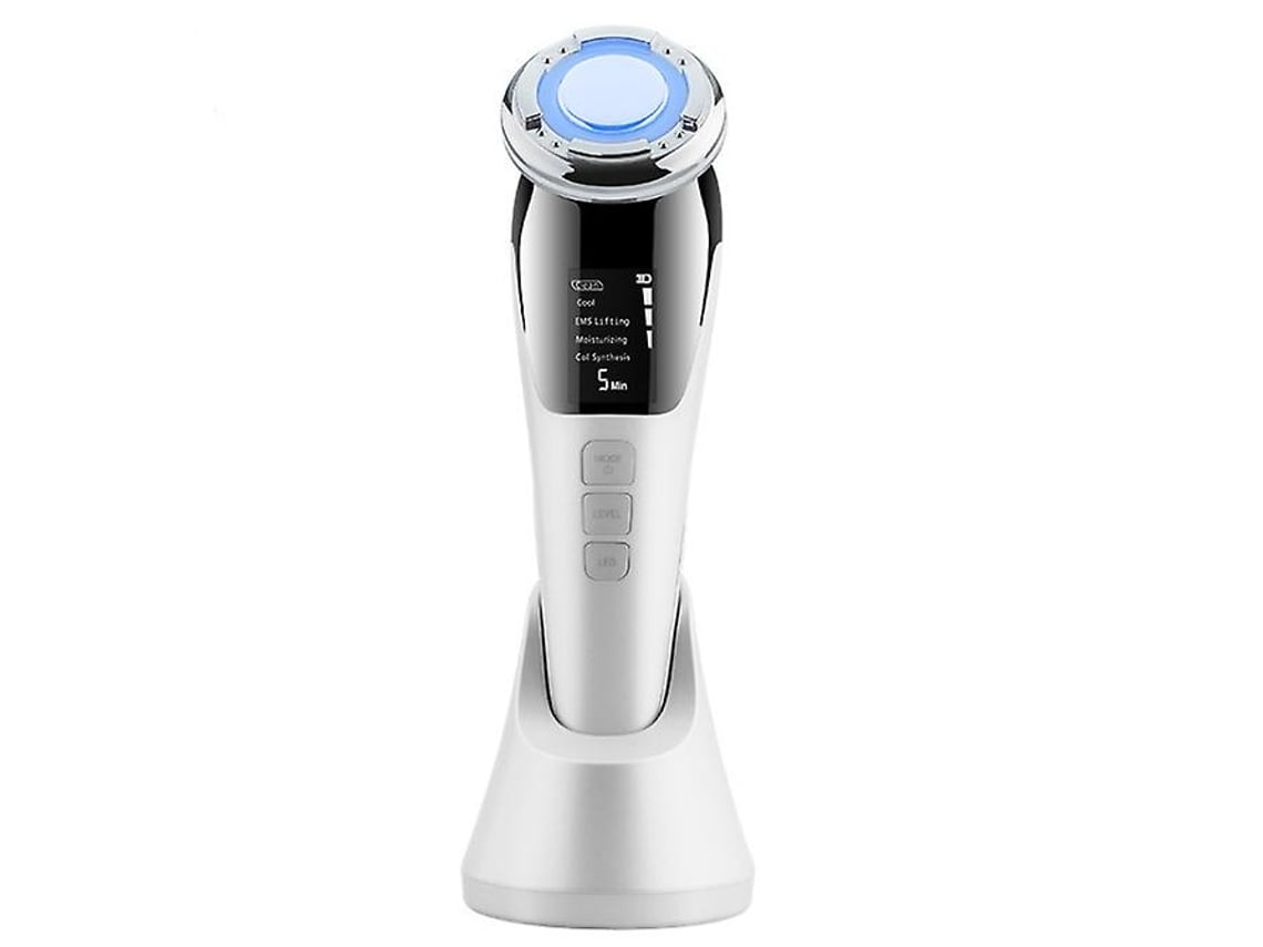 Masajeador Facial Ultrasónico Con Luz Led, Dispositivo De Belleza, Antiarrugas, Reafirmante Y Rejuvenecimiento De La Piel.