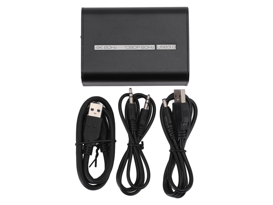 Mali placa de Captura de Vídeo e Áudio Usb 3.0 4k Hd com Loop Out para Switch Câmera Pc Gravador de Vídeo