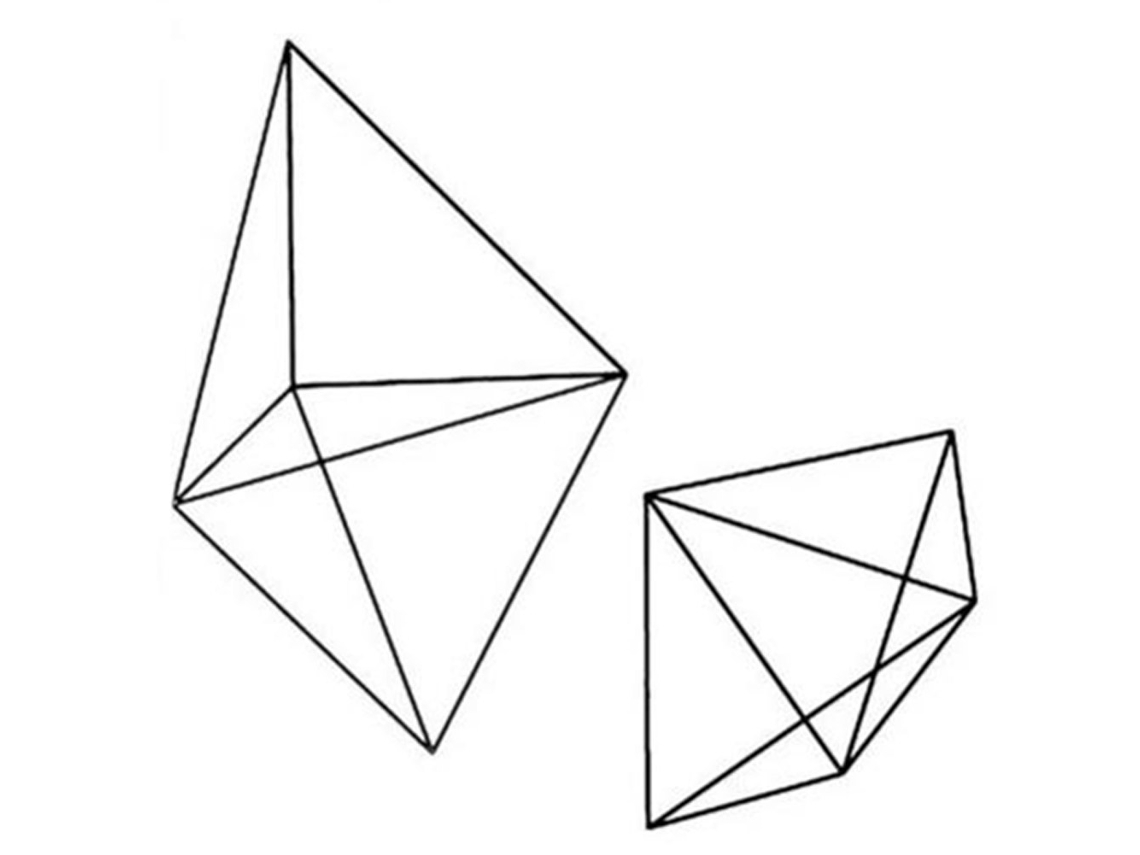 Adesivo de parede geométrico em formato de diamante Rebe para decoração de sala de estar, quarto e casa (g)