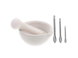 Prensa de ajos manual de cerámica Rosewell para cocina (1 unidad)