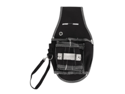 Cinturón Pequeño De Tela Oxford Negra Para Herramientas De Carpintería Con Riñonera Para Electricistas.