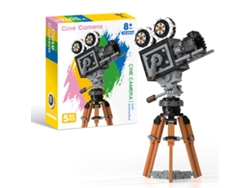 (estilo 2) 802 Mini Bloques De Construcción Modelo De Cámara Polaroid Retro Regalo De Cumpleaños