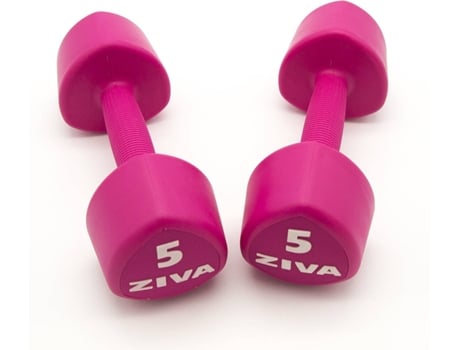 Mancuernas ZIVA Chic Studio Rosa (10,5 kg)