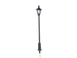 20 Farolas Led De Luz Blanca Cálida A Escala 1:75 (100 Mm) Para Maquetas De Ferrocarriles, Jardines Y Parques Infantiles.