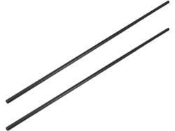 Tubo De Carbono 3k De Alta Resistencia 8x6 Mm, Textura Tejida Trenzada, Hueco Y Ligero, 2 Piezas De 50 Cm Para