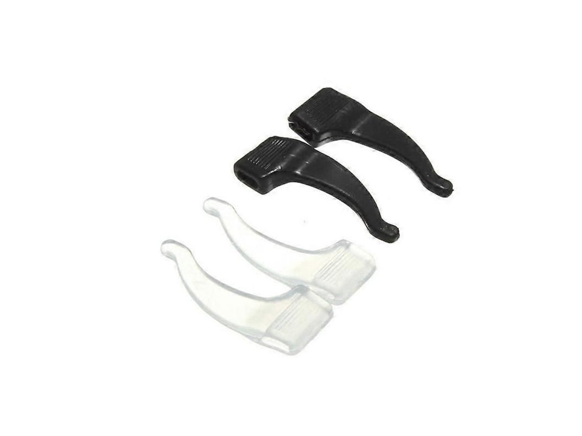 5 pares de ganchos antideslizantes para gafas, puntas de soporte de silicona para patillas GOKOCO