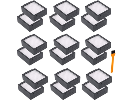 Accesorio Aspiradores I-ROBOT I- Roomba I7 I7I7 Plus E5 E6 E7 Filtro 18 paquetes de cepillos