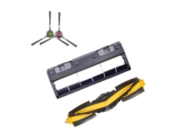 Kit de cubierta del cepillo principal y cepillos laterales para el robot aspirador Ecovacs Deebot Ozmo 950