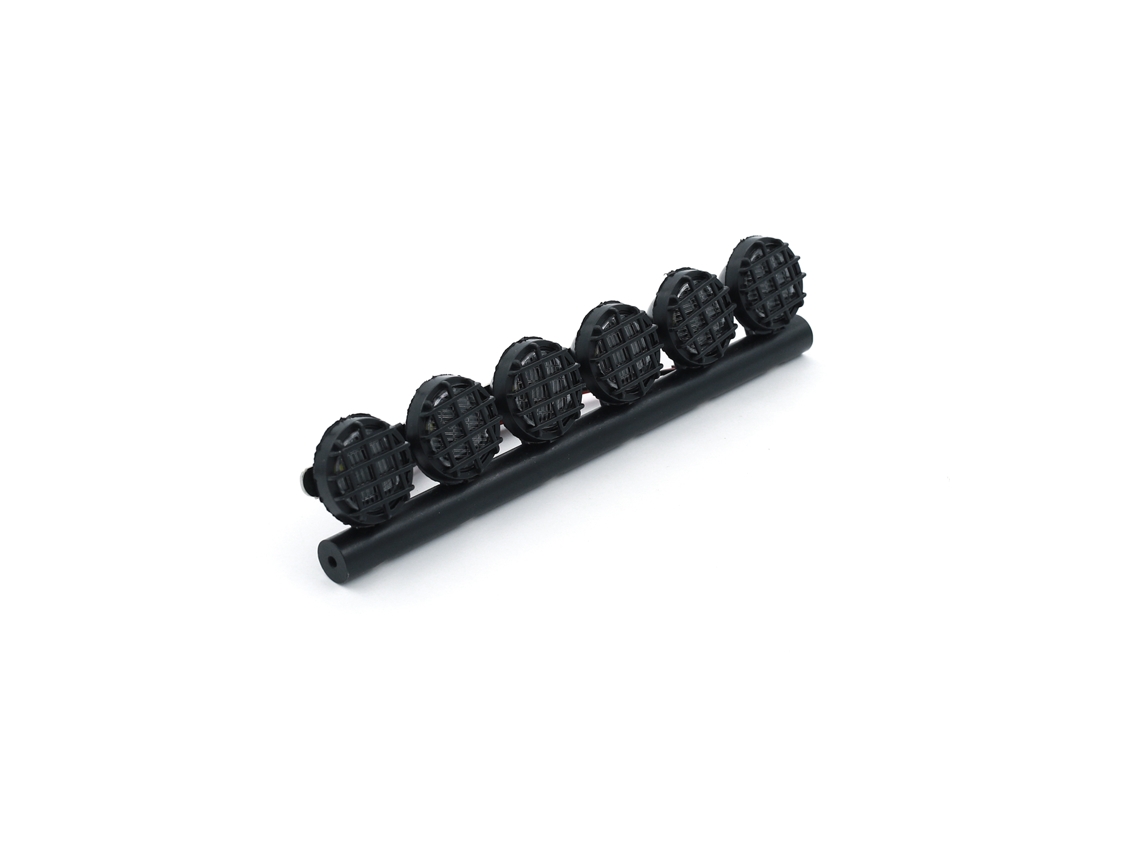 Kit De Accesorios De Luces Led Para Techo (6 Luces) Para Coches Rc A Escala 1/10 Traxxas Trx-4 Axial Scx10 90046 Rc4wd D90 Km2