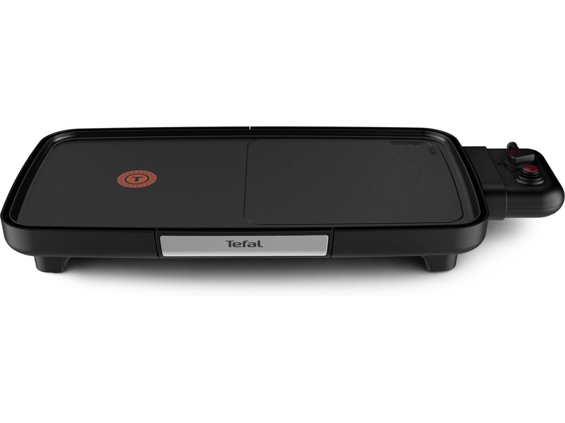 Parrilla de mesa TEFAL CB641810 Plancha Booster (2200 W)
