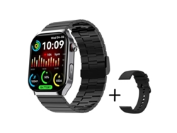 Reloj inteligente Bestvite F700 de 2,1 pulgadas con minimonitor de salud y monitor de IMC (negro)
