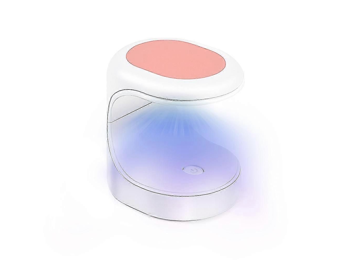 Mini lámpara de uñas LED UV, secador de uñas portátil, lámpara eléctrica para curar esmalte de uñas en gel de un solo dedo con cable USB NOSTALGIA88