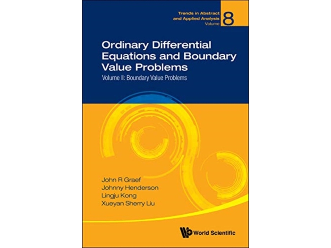 Libro Ordinary Differential Equations And Boundary Value Problems - Volume Ii: Boundary Value Problems (Inglés)