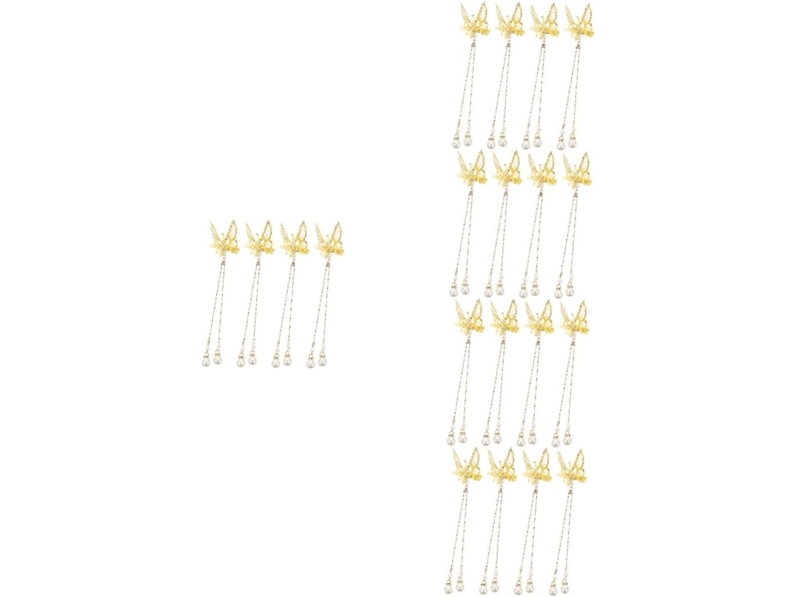 20 Pièces Pince A Cheveux Bijoux De Pour Femmes Joyaux Épingle Frange Barrytes