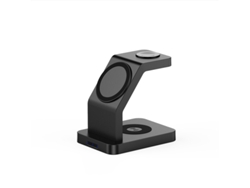 Cargador Inalámbrico 3 En 1 Compatible Con Apple, Iphone 15-12 Pro/pro Max, Cargador Inalámbrico Magnético Para Airpods, Soporte De Carga Tr