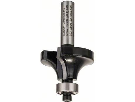 Fresa BOSCH para Redondear - 8 mm - R1 10 mm - L 16.5 mm - G 57 mm