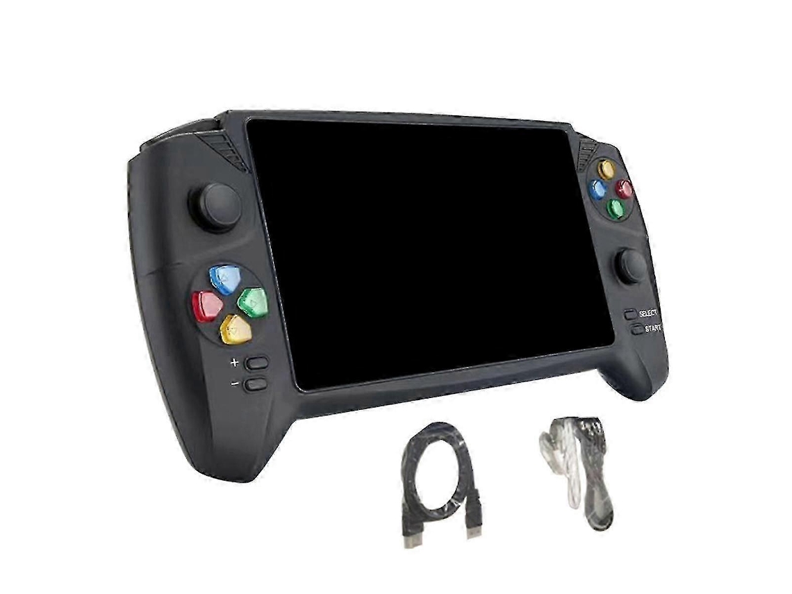 Consola De Juegos Retro Portátil De 7 Pulgadas Con Pantalla Hd, Consola De Videojuegos Arcade Portátil Con 10 000 Gb Gratis